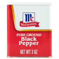 McCormick® Pure Ground Black Pepper 3 oz