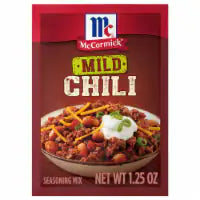 McCormick Mild Chili Seasoning Mix 1.25 oz