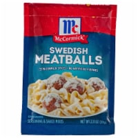 McCormick Swedish Meatballs Seasoning & Sauce Mixes 2.11 oz