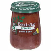 Beech-Nut® Organics Stage 2 Prunes & Pears Baby Food Jar