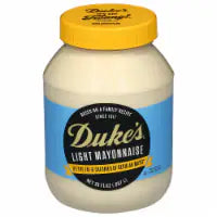 Dukes Mayonnaise Light- 30oz Jar