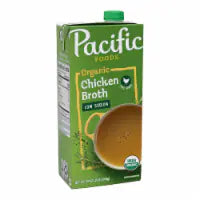Pacific Foods® Low Sodium Organic Free Range Chicken Broth 32 oz