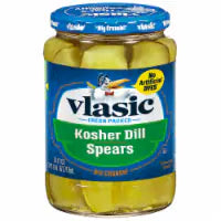 Vlasic Kosher Keto Friendly Dill Pickle Spears 24 oz