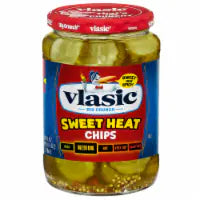 Vlasic Sweet Heat Pickle Chips Medium Spice 24 oz
