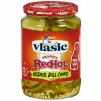 Vlasic® Franks Red Hot® Falvored Kosher Dill Chips 24 fl oz