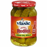 Vlasic Frank's RedHot Original Cayenne Pepper Sauce Flavored Kosher Dill Whole Pickles