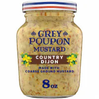 Grey Poupon Country Dijon Coarse Ground Mustard 8 OZ