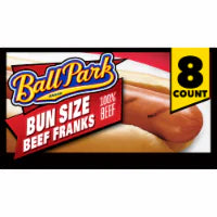 Ball Park Bun Length Beef Hot Dogs 15 oz