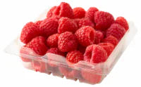 Fresh Organic Red Raspberries 6 oz