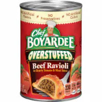 Chef Boyardee® Overstuffed® Beef Ravioli 15 oz
