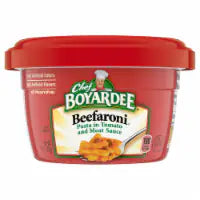 Chef Boyardee® Beefaroni® Pasta in Tomato and Meat Sauce Microwaveable Cup
