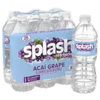 Splash Refresher® Acai Grape Flavored Bottled Water 6 Bottles
