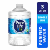 Pure Life Purified Bottled Water 3 liter