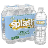 Splash Refresher™ Lemon Flavor Water Beverage 6 pack