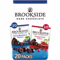 BROOKSIDE Assorted Fruit Flavored Dark Chocolate Snacking Chocolate Bag 14 oz