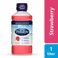 Pedialyte Electrolyte Drink | Hydration for Kids & Adults | Strawberry, 1 Liter