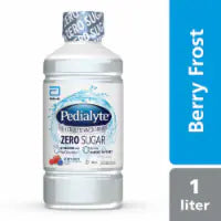 Pedialyte Electrolyte Water With Zero Sugar | Berry Frost, 1 Liter