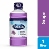 Pedialyte Electrolyte Drink | Hydration for Kids & Adults | Grape, 1 Liter