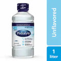 Pedialyte Electrolyte Drink | Hydration for Kids & Adults | Unflavored, 1 Liter