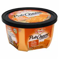President Sharp Cheddar Pub Cheese 8oz
