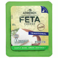 Athenos Traditional Feta Cheese Chunk 8 oz