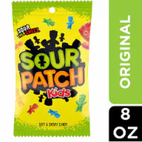 Sour Patch Kids Original Soft & Chewy Candy Bag 8 oz