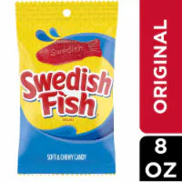Swedish Fish Soft & Chewy Candy Bag 8 oz
