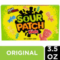 Sour Patch Kids Original Soft & Chewy Candy Theater Box 3.5 oz