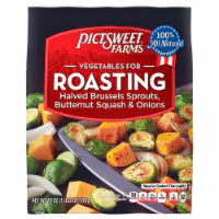Pictsweet Farms® Frozen Vegetables for Roasting Halved Brussels Sprouts Butternut Squash & Onions