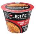 Nissin Top Ramen Hot Pot Fusions Korean Spicy Beef 4.8 oz
