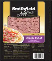 Smithfield Anytime Favorites Diced Ham 8 oz