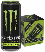 Monster® Zero Sugar Energy Drink Multipack Cans 4 pk / 16 fl oz