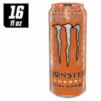 Monster® Zero Sugar Ultra Sunrise Energy Drink Can 16 fl oz