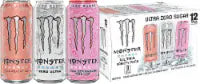 Monster® Zero Sugar Ultra Energy Drink Variety Pack Cans 12 pk / 16 fl oz