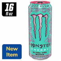 Monster® Zero Sugar Ultra Vice Guava Energy Drink Can 16 fl oz