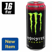 Monster® Strawberry Shot Energy Drink Can 16 fl oz