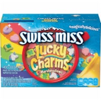 Swiss Miss Chocolate Flavored Hot Cocoa Mix With Lucky Charms Marshmallows 9.180 OZ