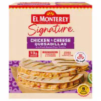 El Monterey Signature™ Chicken & Monterey Jack Cheese Grilled Quesadillas 5 ct / 20 oz