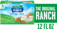 Hidden Valley Original Ranch Dressing Salad Dressing Dipping Cups for Quick Meals 12 fl oz