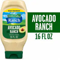 Hidden Valley Avocado Ranch Dressing Salad Dressing for Quick Meals 16 fl oz