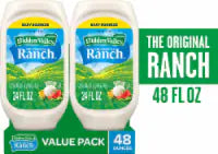 Hidden Valley Original Ranch Salad Dressing 2 Count of 24oz bottles