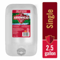 Arrowhead 100% Mountain Spring Water Jug 2.5 Gal