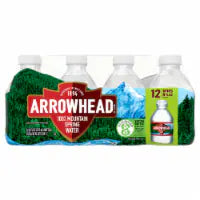 Arrowhead® Mountain Spring Bottled Water 12 bottles / 8 fl oz