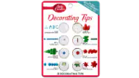 BC WIP Varety Decorating Tips Pk Ea 8 ct