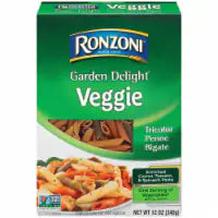 Ronzoni Garden Delight Non-GMO Penne Rigate Tricolor Pasta