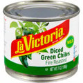 La Victoria® Mild Diced Fire Roasted Green Chiles 7 oz