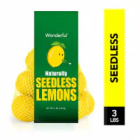Wonderful Seedless Lemons 3 lb