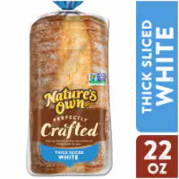 Nature's Own Perfectly Crafted Non GMO White Bread 22 oz