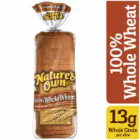 Nature's Own 100% Whole Wheat Bread