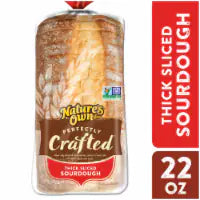 Nature's Own Perfectly Crafted NON GMO Sourdough Bread 22 oz
